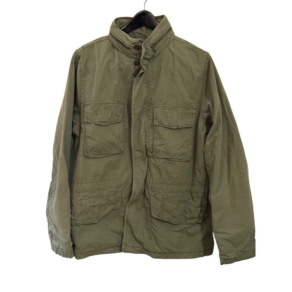Gap Field Jacket Mens Large Green Dean Winchester Military Utility M-65 Style